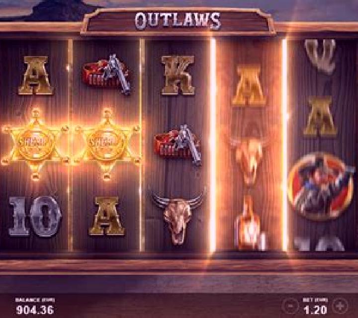 81 Western Outlaws slot machine