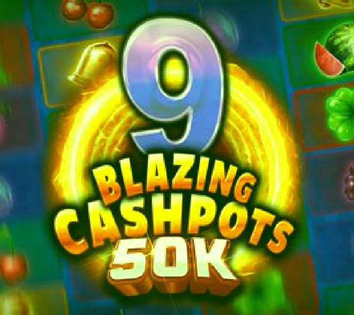 9 Blazing Cashpots slot machine