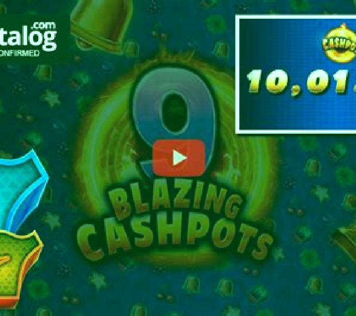 9 Blazing Cashpots slot