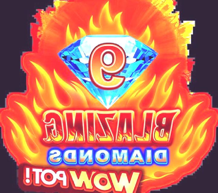 9 Blazing Diamonds Wowpot online slot