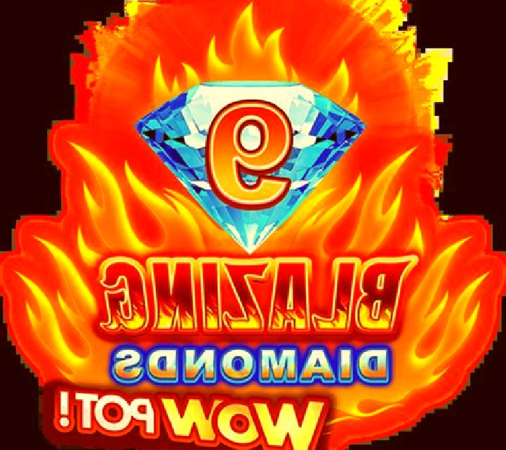 9 Blazing Diamonds Wowpot slot game