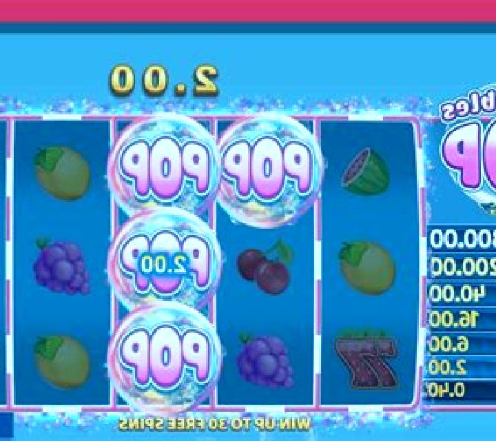 9 Bubbles Pop slot game