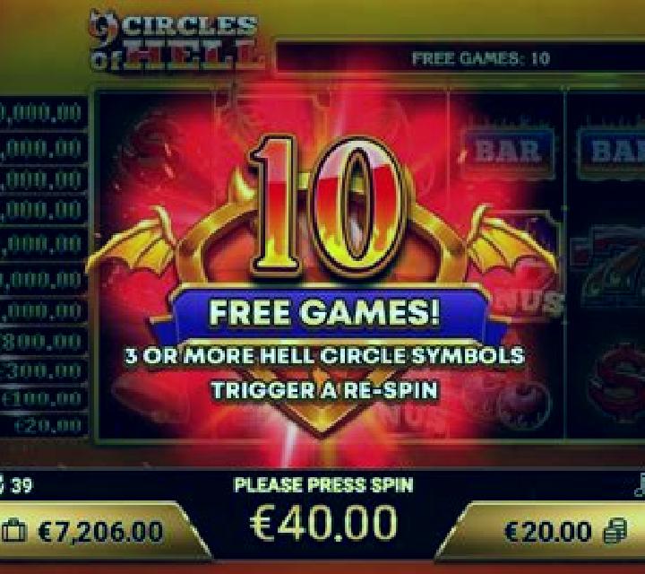 9 Circles of Hell slot