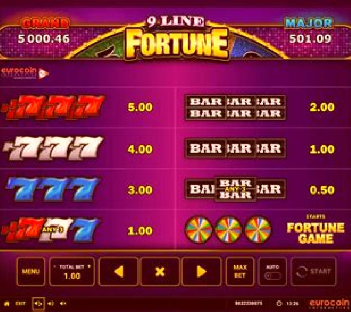 9 Line Fortune slot