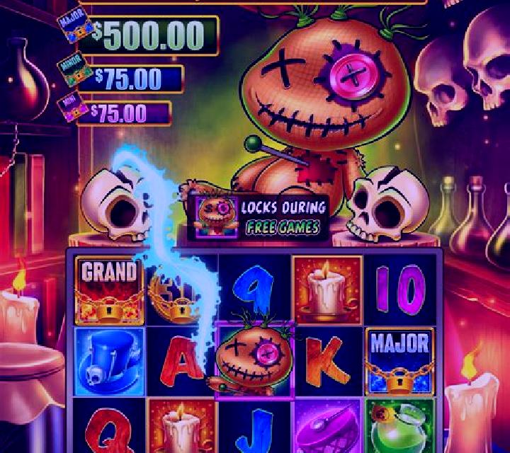 9 Masks of Voodoo slot machine