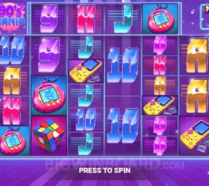 90 s Mania Megaways slot game