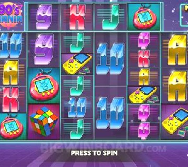90 s Mania Megaways slot machine