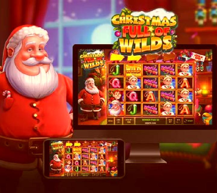 A Christmas Full of Wilds slot machine