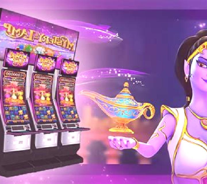 A Ladd n a Lamp slot machine
