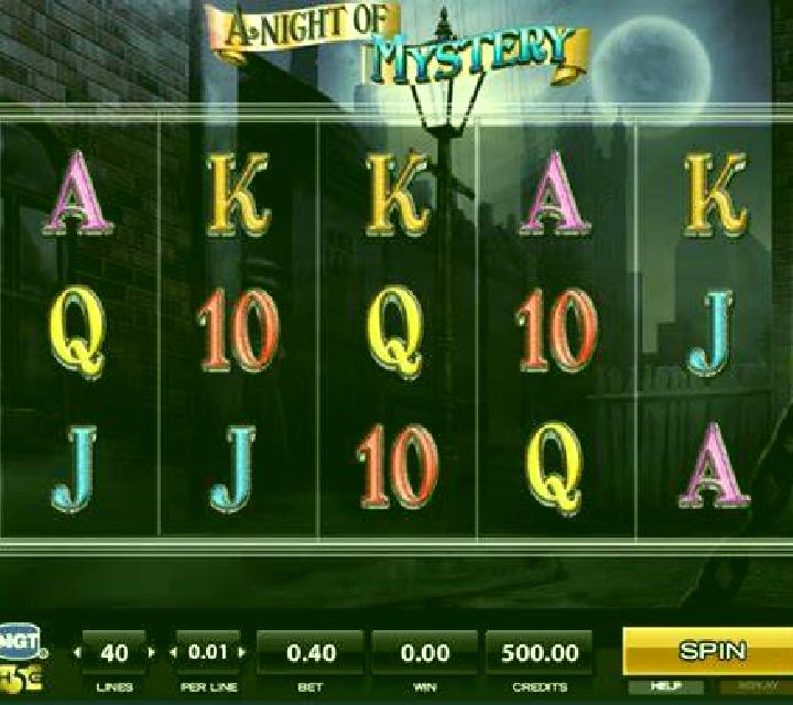 A Night of Mystery online slot