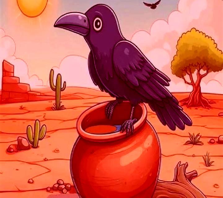 A Thirsty Crow slot machine