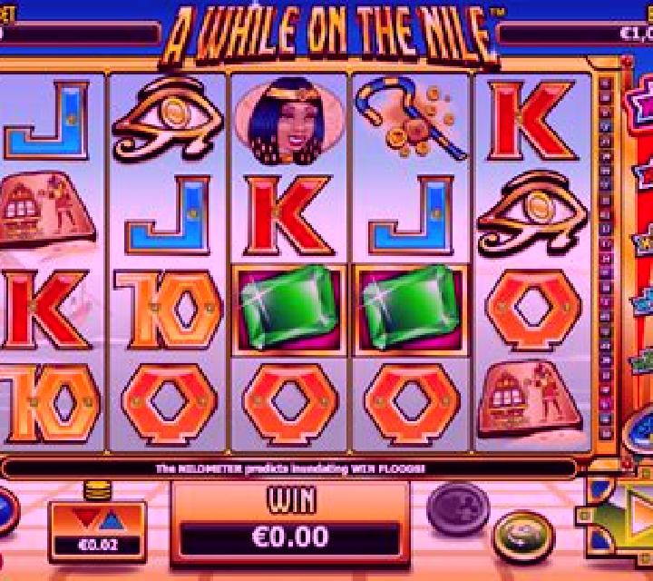 A While On The Nile slot machine