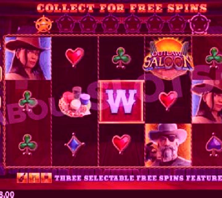 Abe s Saloon slot game