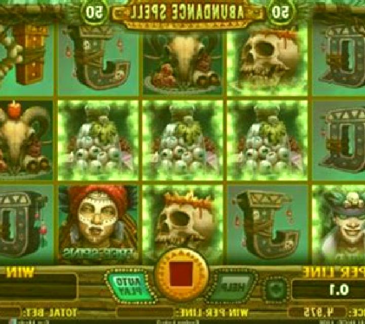 Abundance Spell slot machine