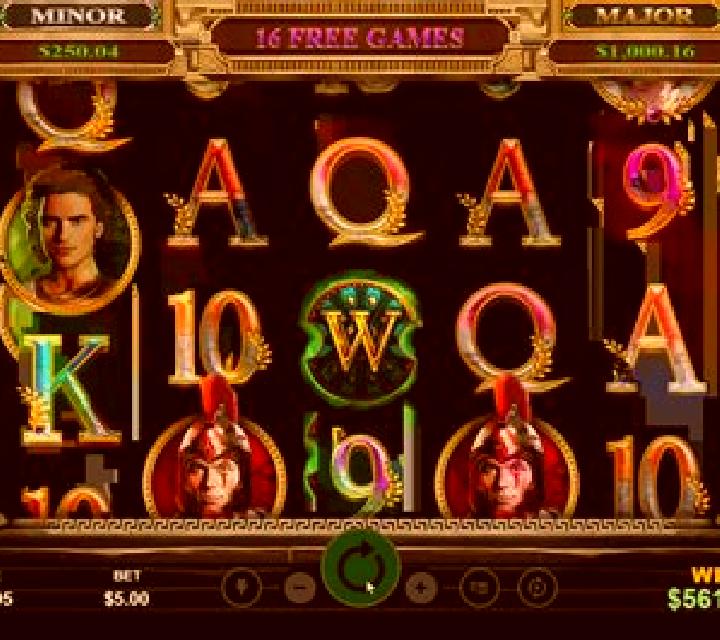 Achilles Deluxe slot game