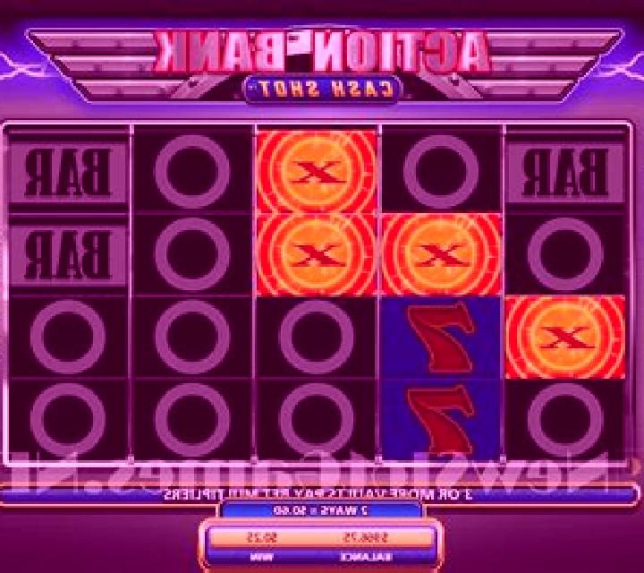 Action Bank Cash Shot slot game