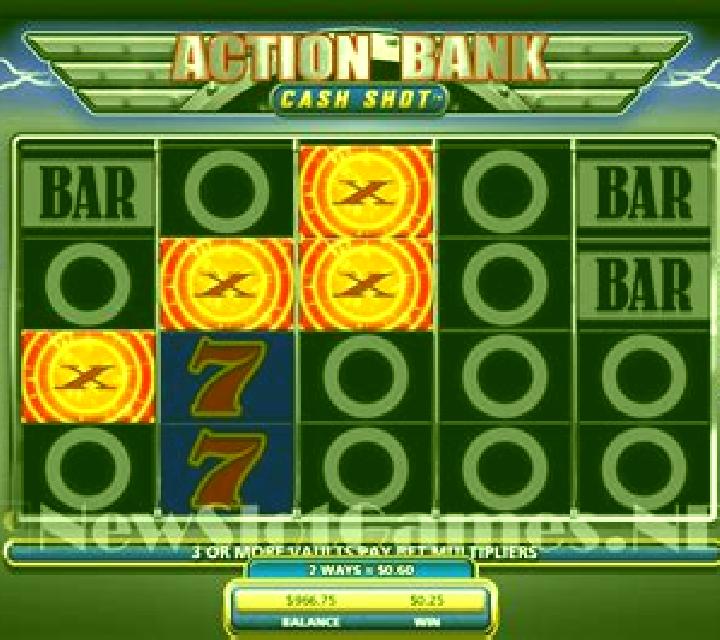 Action Bank Cash Shot slot