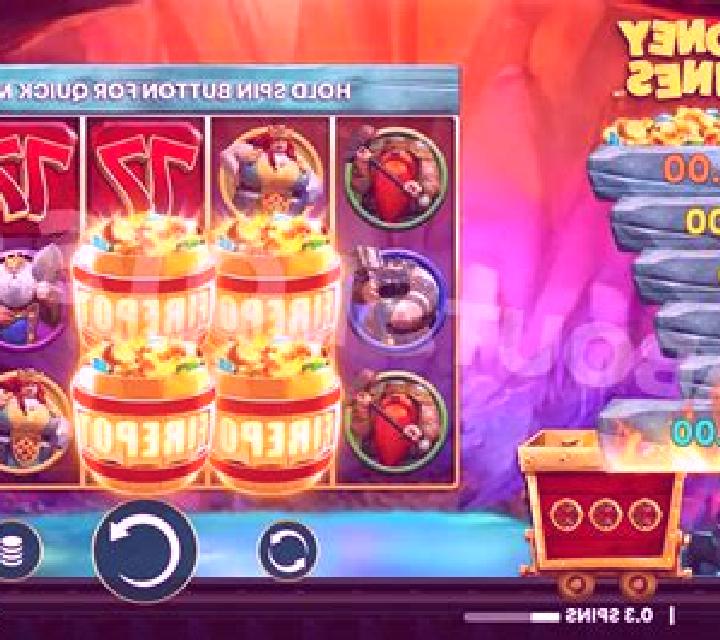 Action Boost Max Gilded Mines slot machine
