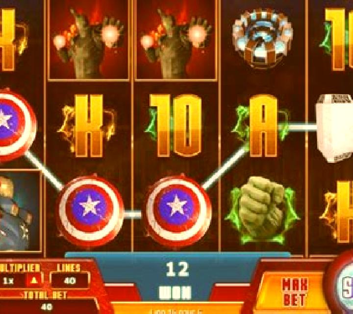 Action Heroes slot machine