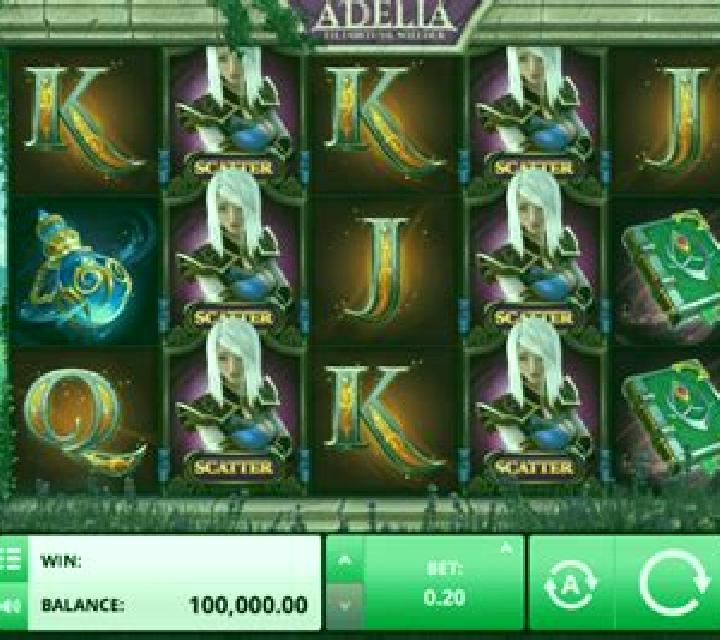 Adelia The Fortune Wielder slot machine