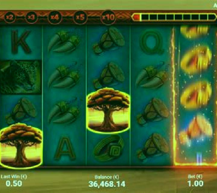 African Spirit Sticky Wilds slot machine