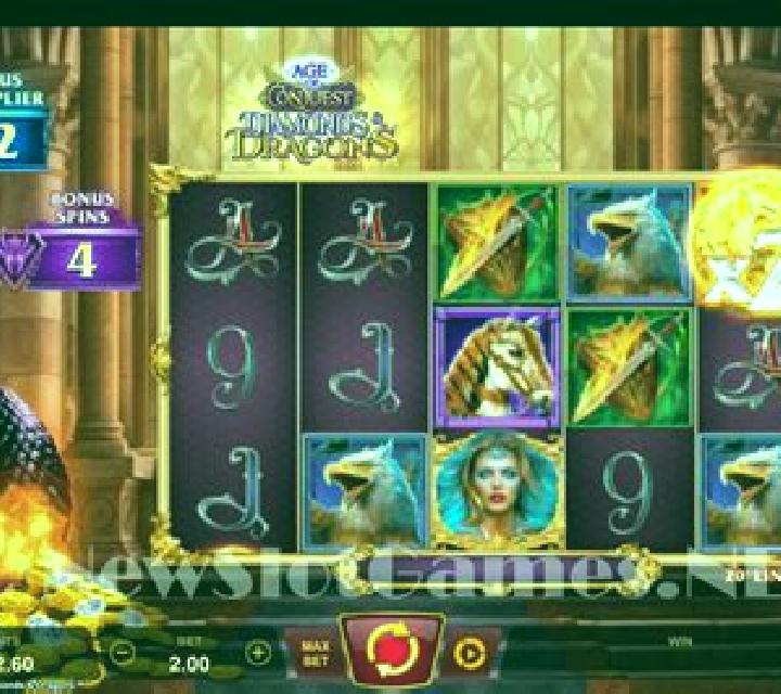 Age of Conquest Diamonds & Dragons slot