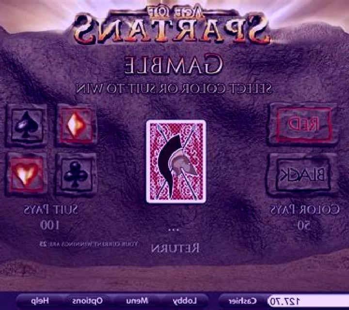 Age of Spartans Spin16 slot machine