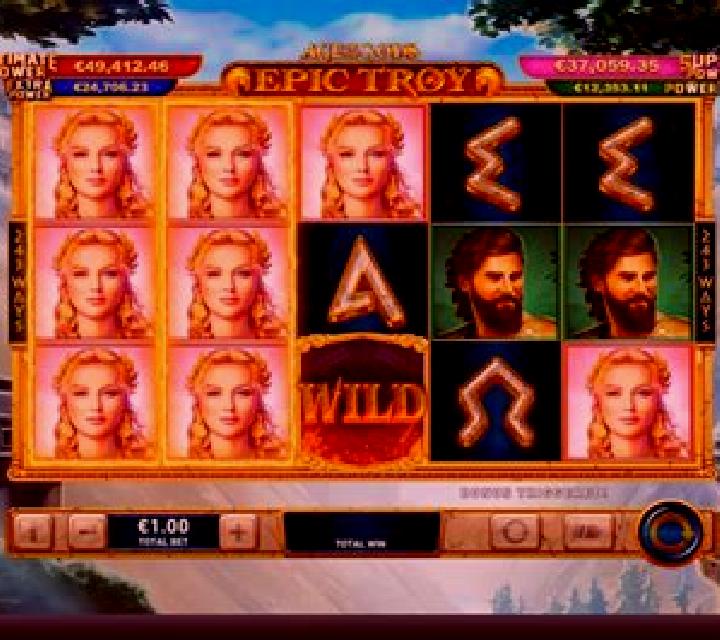 Age of the Gods Epic Troy online slot
