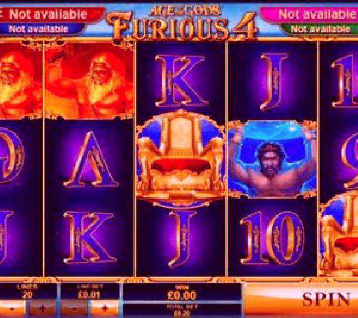 Age of the Gods: Furious Four online slot