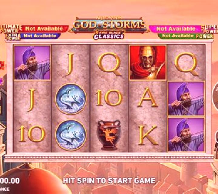 Age of the Gods: God of Storms Fire Blaze slot