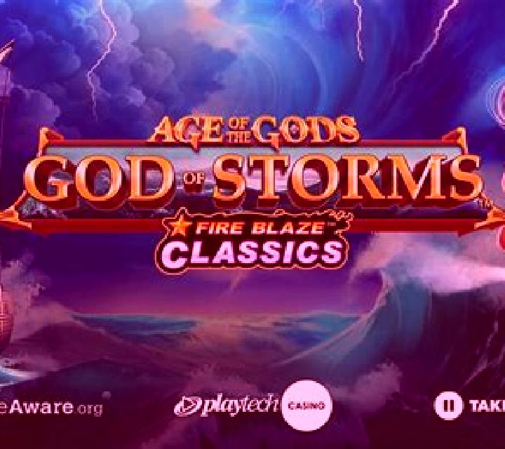 Age of the Gods God of Storms slot game