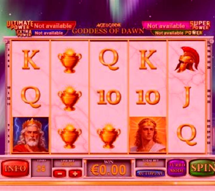 Age Of The Gods: Goddess of Dawn slot