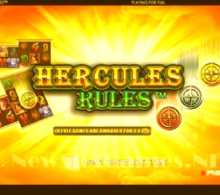 Age of the Gods: Hercules Rules slot