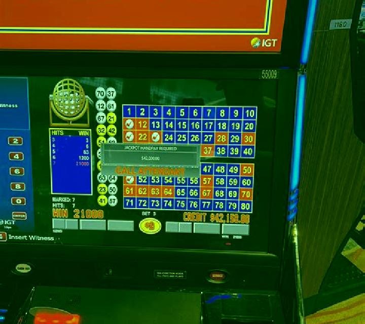 Age Of The Gods Keno slot machine