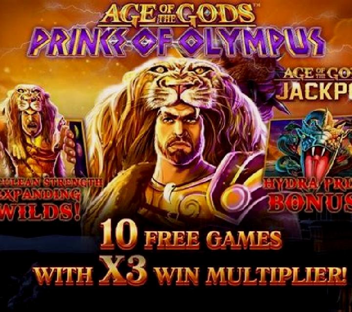 Age of The Gods™ Prince of Olympus slot game