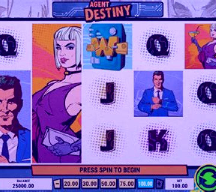 Agent Destiny slot machine