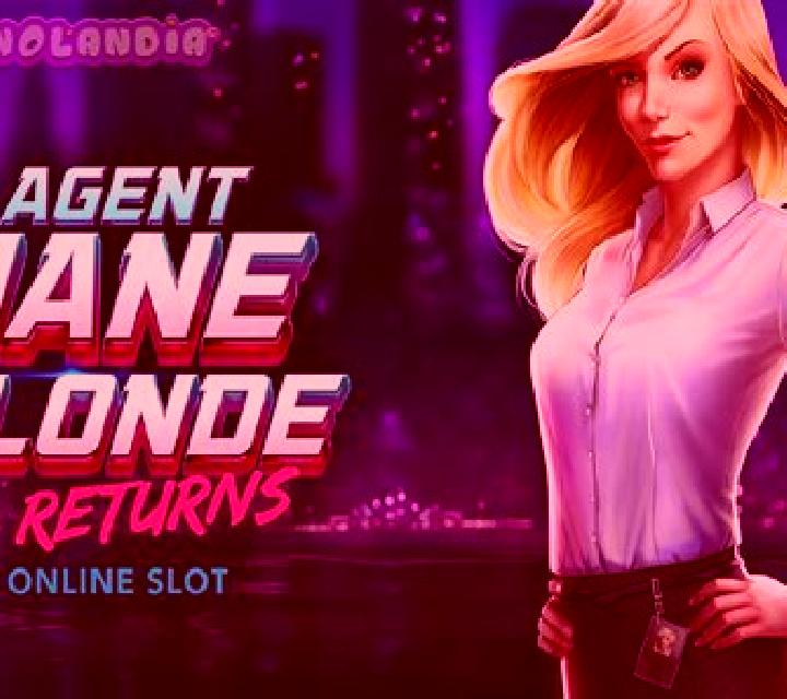 Agent Jane Blonde Mega Moolah online slot
