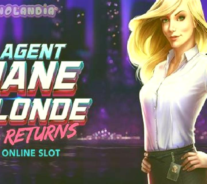 Agent Jane Blonde Mega Moolah slot game