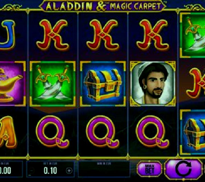 Aladdin and The Magic Carpet slot game