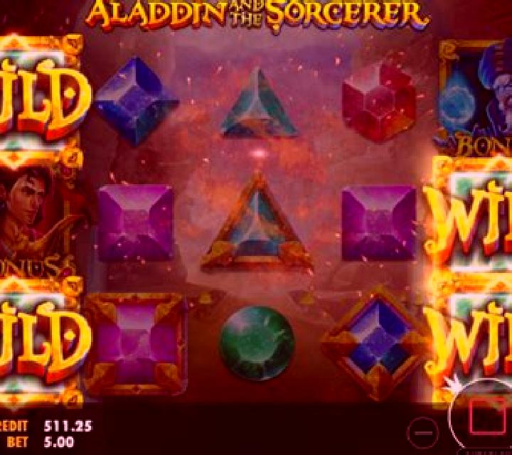 Aladdin and the Sorcerer slot