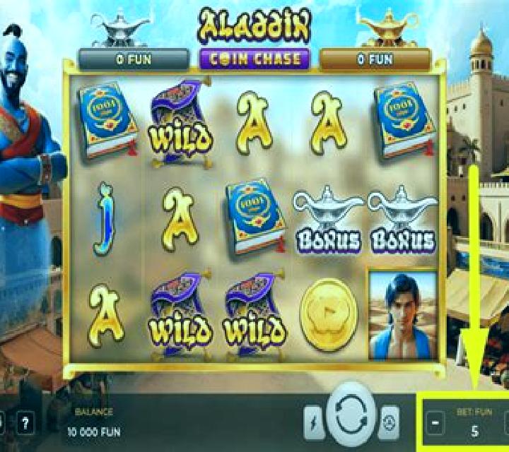 Aladdin Coin Chase slot