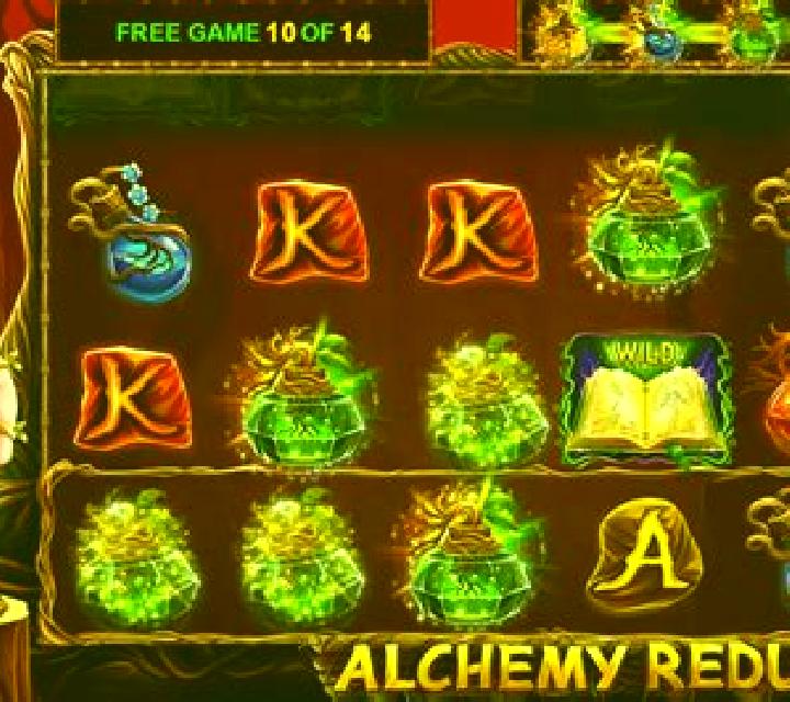 Alchemy Redux slot machine