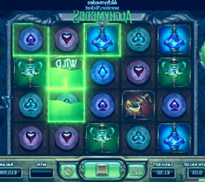 Alchymedes slot game