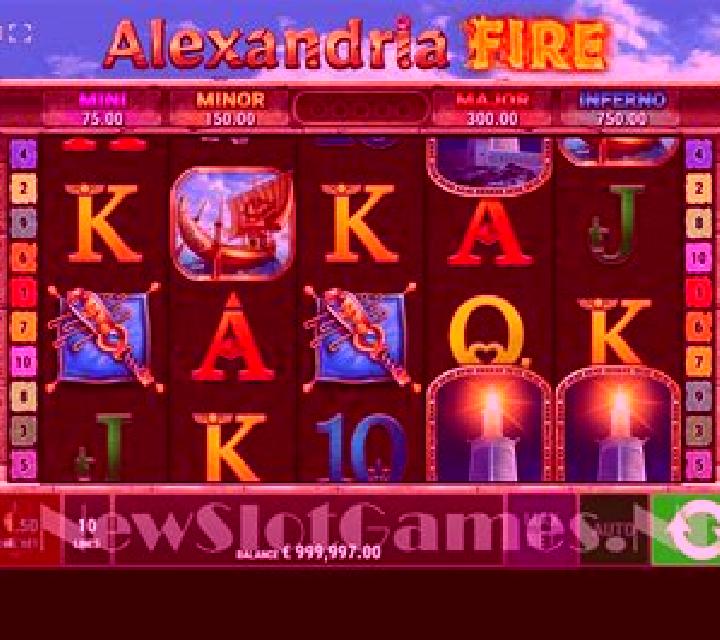 Alexandria Fire slot game