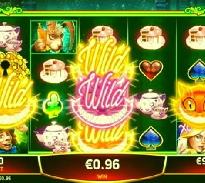 #Alice and the Mad Respin Party online slot