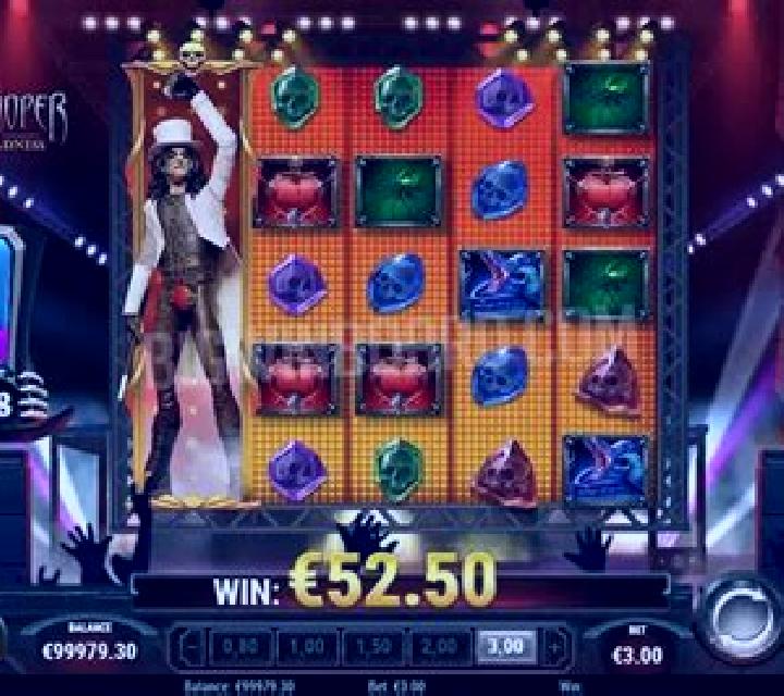 Alice Cooper slot machine