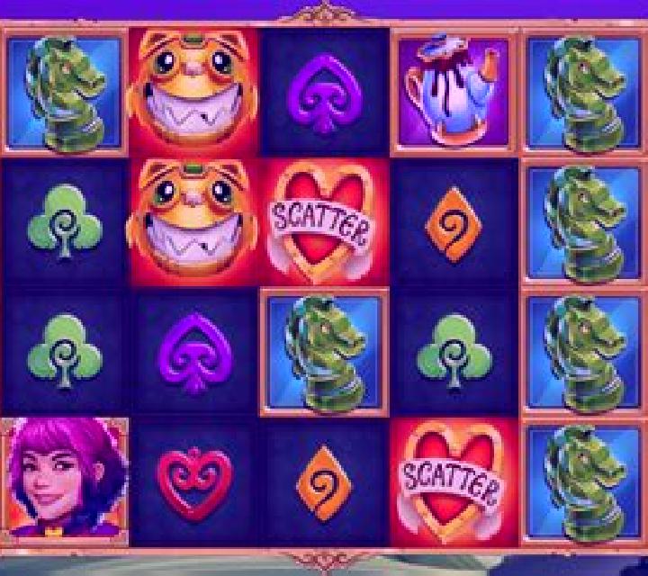 Alice in Adventureland slot machine