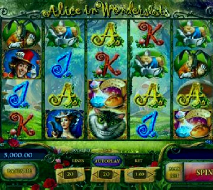 Alice in Wonderslots slot game