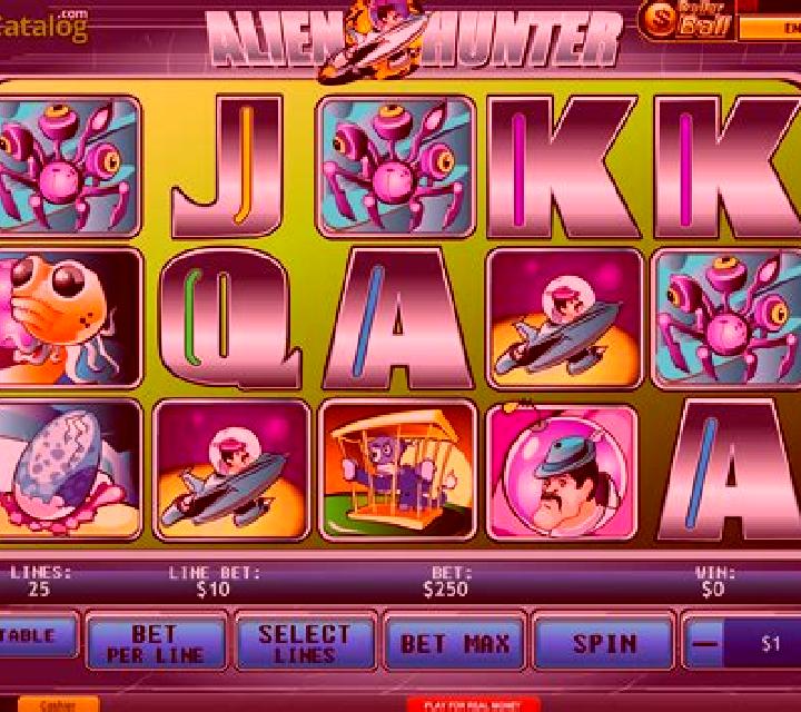 Alien Hunter (Playtech) slot