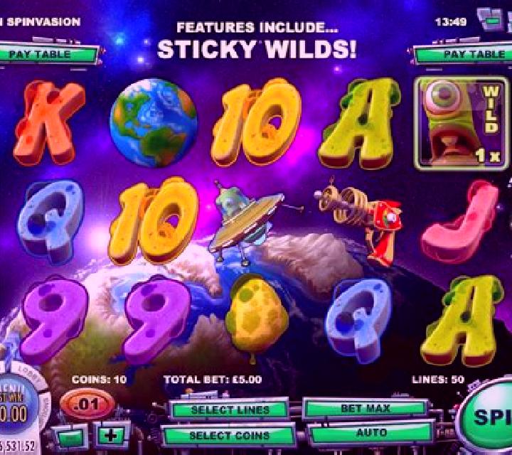 Alien Spinvasion! slot game